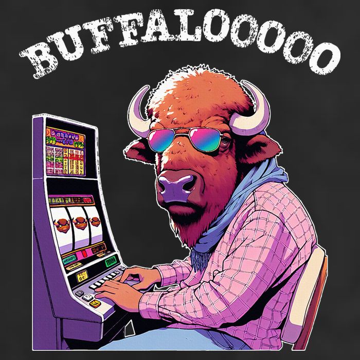 Lucky Buffalo Casino Slot Machine Buffalooooo Gambling Beanie