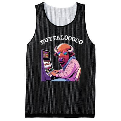 Lucky Buffalo Casino Slot Machine Buffalooooo Gambling Mesh Reversible Basketball Jersey Tank