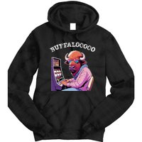 Lucky Buffalo Casino Slot Machine Buffalooooo Gambling Tie Dye Hoodie