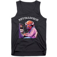 Lucky Buffalo Casino Slot Machine Buffalooooo Gambling Tank Top