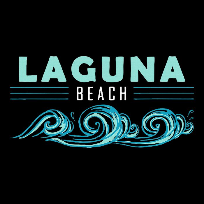 Laguna Beach California Souvenir Cooling Performance Crew T-Shirt