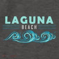 Laguna Beach California Souvenir Vector Backpack