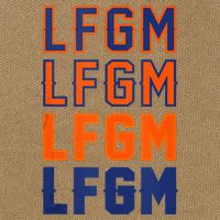 LFGM Baseball Catchers Pitchers LFGM Cotton Canvas Backpack