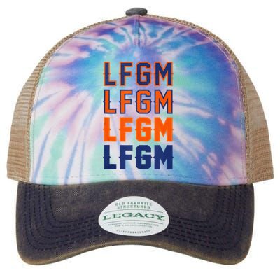 LFGM Baseball Catchers Pitchers LFGM Legacy Tie Dye Trucker Hat