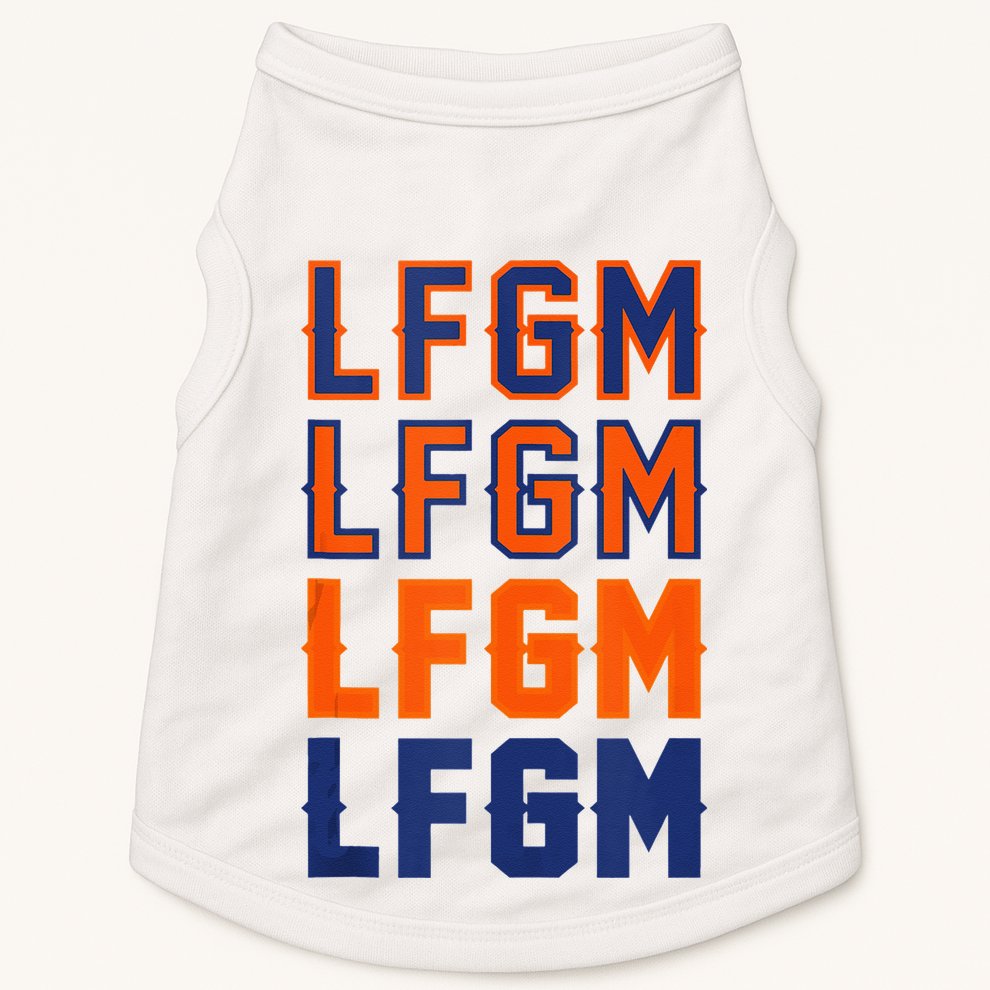 LFGM Baseball Catchers Pitchers LFGM Doggie Tank