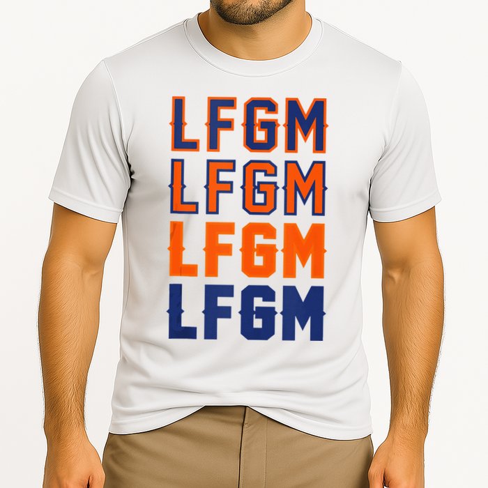 LFGM Baseball Catchers Pitchers LFGM Cooling Performance Crew T-Shirt