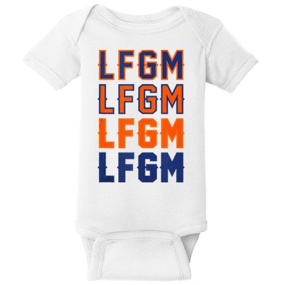 LFGM Baseball Catchers Pitchers LFGM Baby Bodysuit