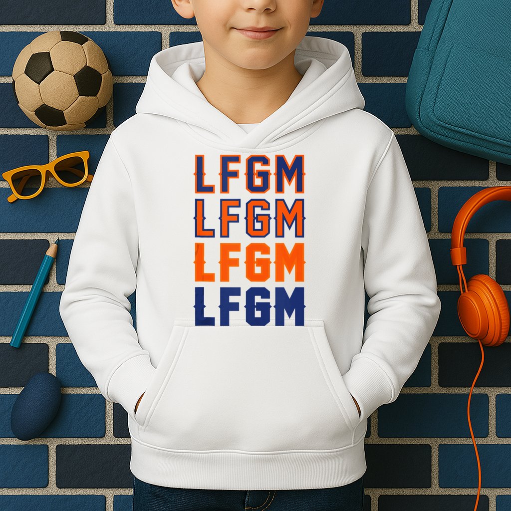LFGM Baseball Catchers Pitchers LFGM Kids Hoodie