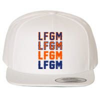 LFGM Baseball Catchers Pitchers LFGM Wool Snapback Cap