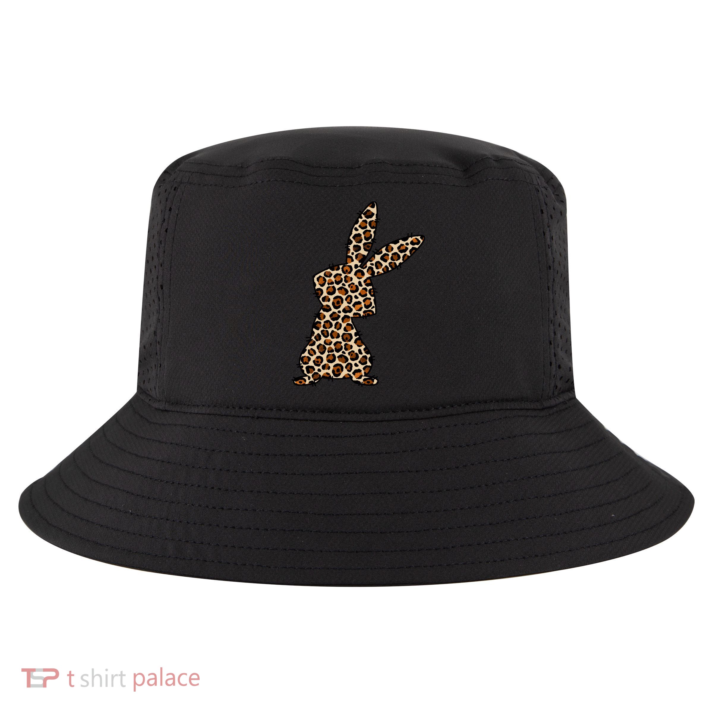 Leopard Bunny Cute Gift Cool Comfort Performance Bucket Hat