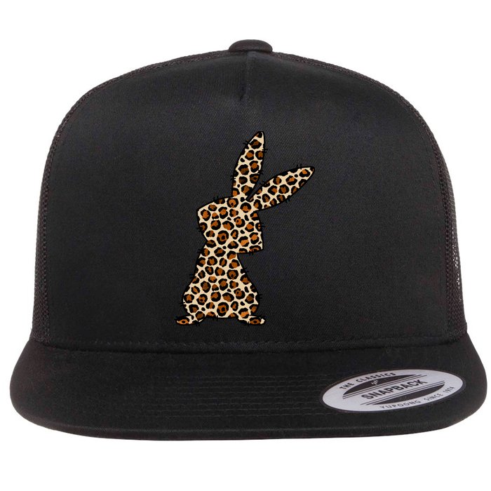 Leopard Bunny Cute Gift Flatbill Hat