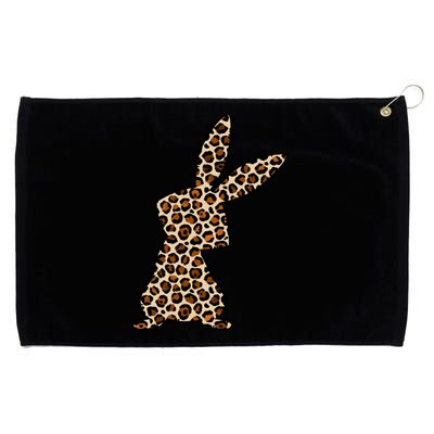 Leopard Bunny Cute Gift Grommeted Golf Towel