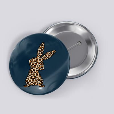 Leopard Bunny Cute Gift Button