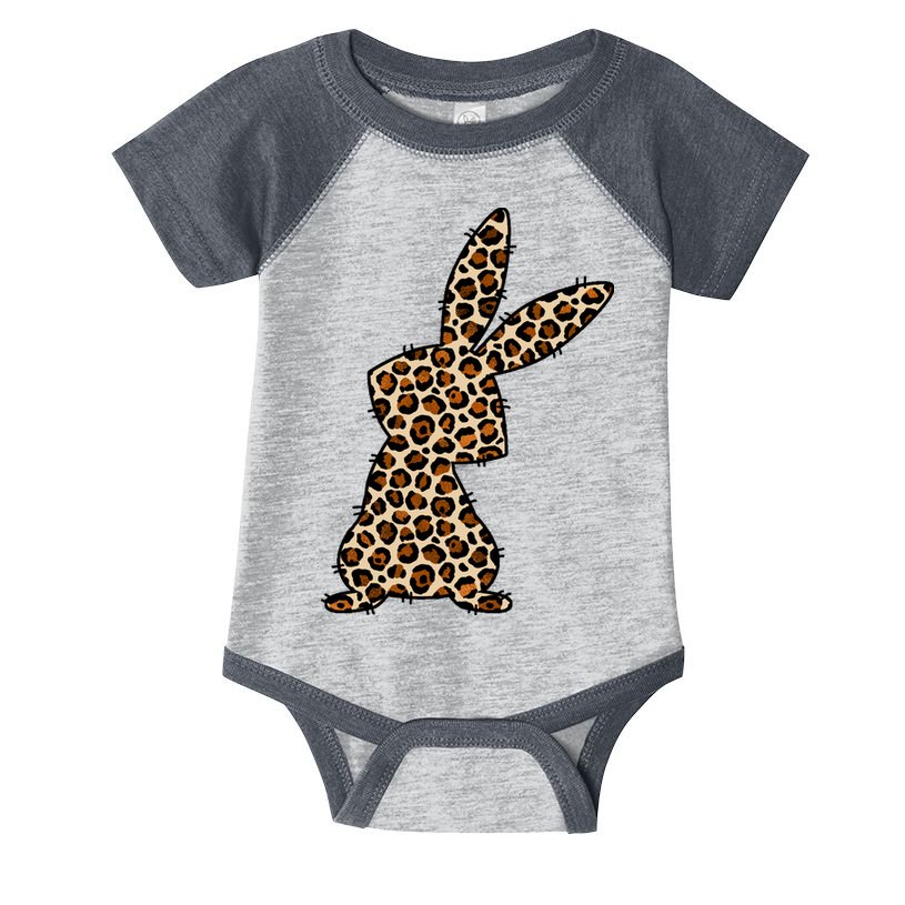 Leopard Bunny Cute Gift Infant Baby Jersey Bodysuit