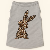 Leopard Bunny Cute Gift Doggie Tank