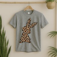 Leopard Bunny Cute Gift T-Shirt