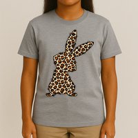 Leopard Bunny Cute Gift T-Shirt