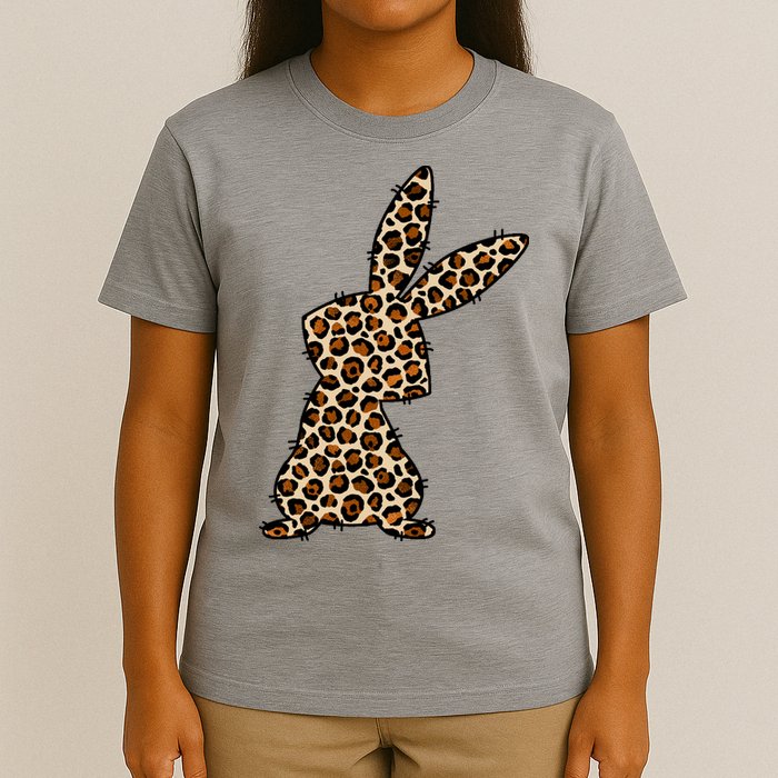 Leopard Bunny Cute Gift T-Shirt