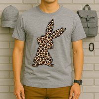 Leopard Bunny Cute Gift T-Shirt