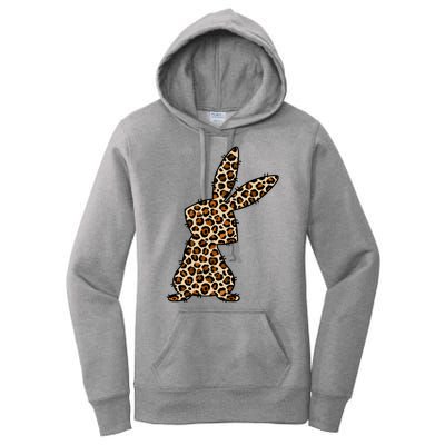 Leopard Bunny Cute Gift Women's Pullover Hoodie