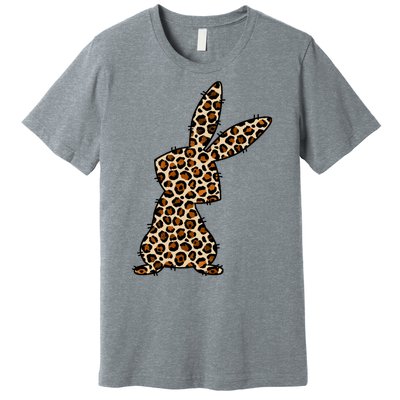 Leopard Bunny Cute Gift Premium T-Shirt