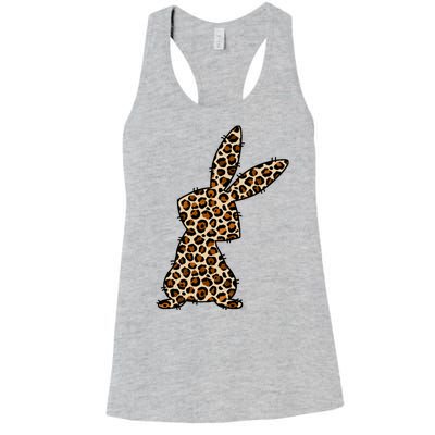 Leopard Bunny Cute Gift Women's Racerback Tank