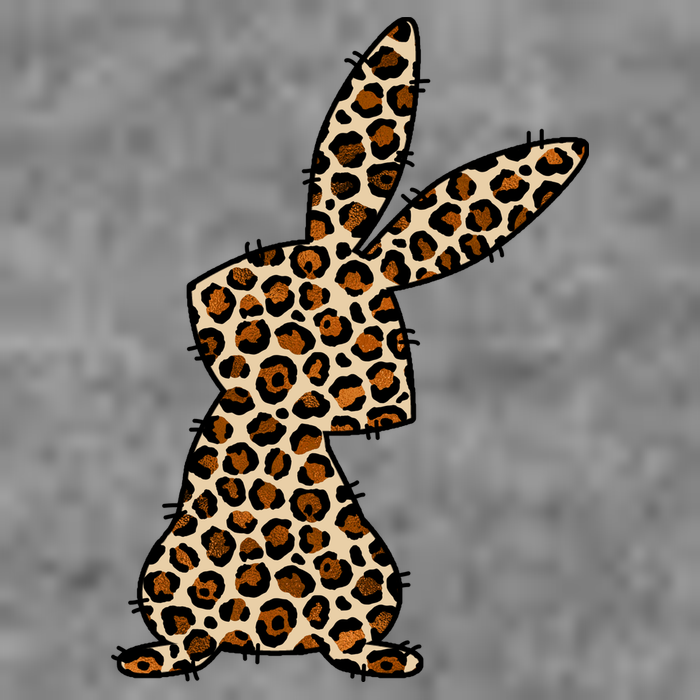 Leopard Bunny Cute Gift Baby Bodysuit