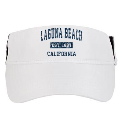 Laguna Beach California Ca Vintage Sports Adult Drive Performance Visor