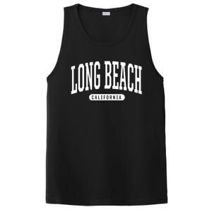 Long Beach Cute Gift College University Style Ca Usa Cute Gift PosiCharge Competitor Tank