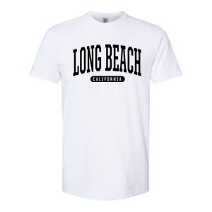 Long Beach Cute Gift College University Style Ca Usa Cute Gift Softstyle CVC T-Shirt