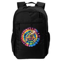 Lizard Bearded Dragon Reptile Tie Dye Spiral Rainbow Cute Backpack
