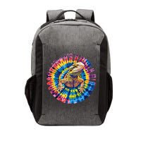 Lizard Bearded Dragon Reptile Tie Dye Spiral Rainbow Cute Vector Backpack