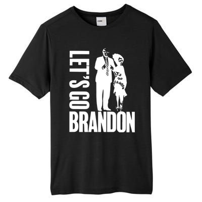 Lauren Boebert Donald Trump LetS Go Brandon Gift Tall Fusion ChromaSoft Performance T-Shirt