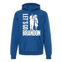 Lauren Boebert Donald Trump LetS Go Brandon Gift Premium Hoodie