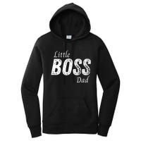 Little Boss Daddy Baby Children Father Women's Pullover Hoodie