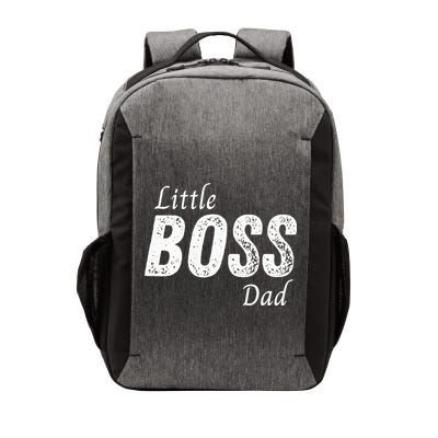 Little Boss Daddy Baby Children Boy Fathers Day Vector Backpack