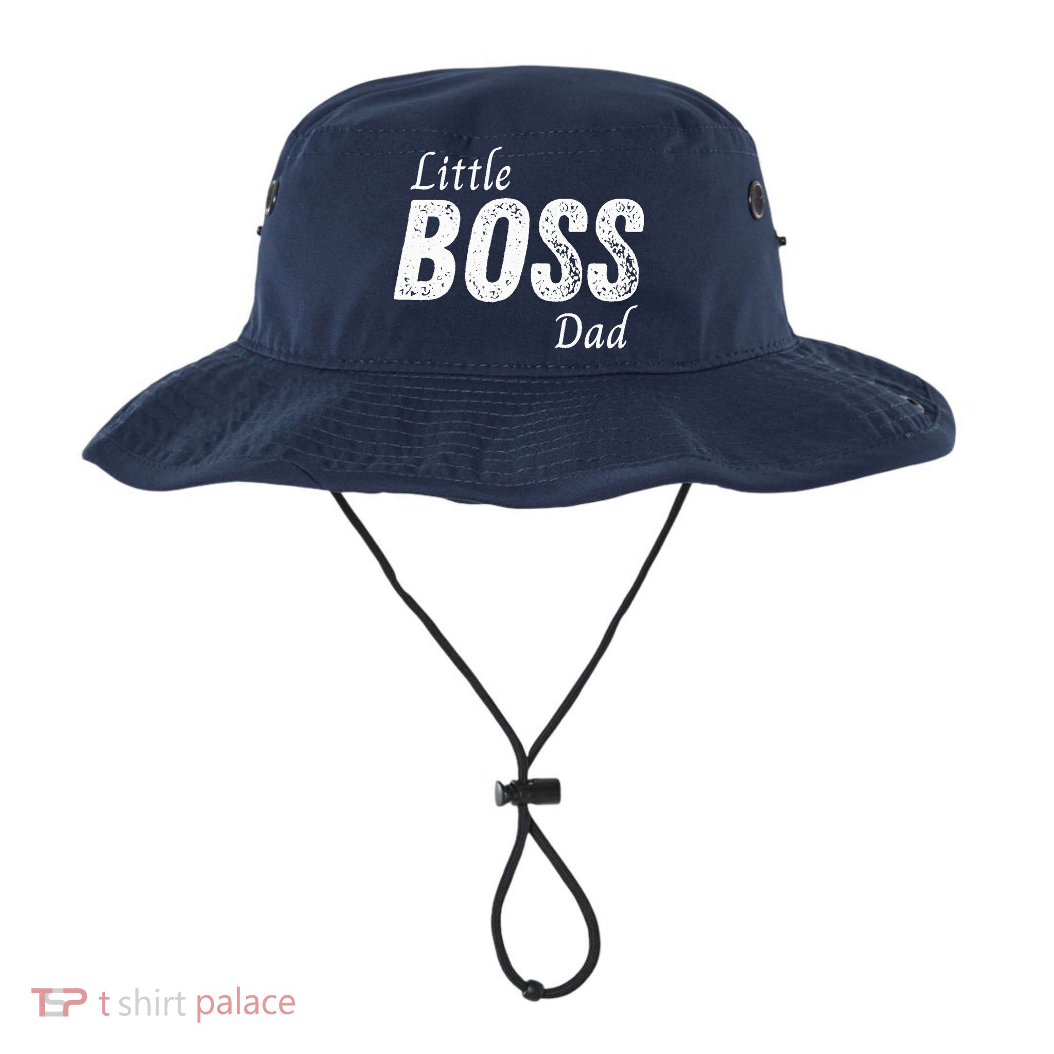 Little Boss Daddy Baby Children Boy Fathers Day Bucket Hat