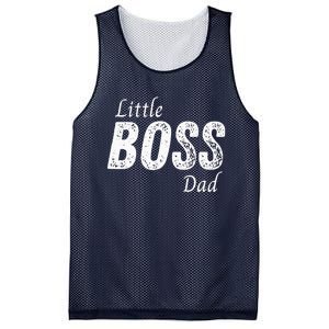 Little Boss Daddy Baby Children Boy Fathers Day Mesh Reversible Basketball Jersey Tank