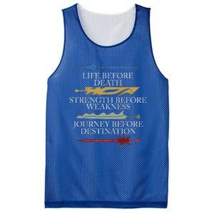 Life Before Death Strength Before Weakness Journey Mesh Reversible Basketball Jersey Tank