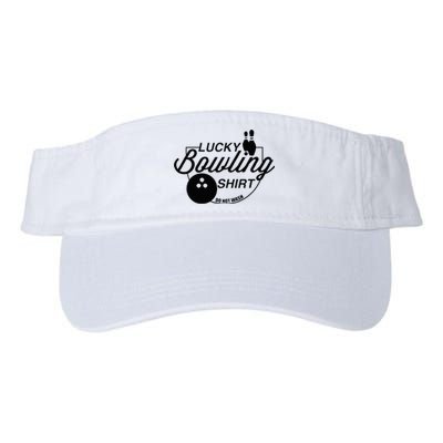 Lucky Bowling Do Not Wash Funny Quote For Bowlers Valucap Bio-Washed Visor