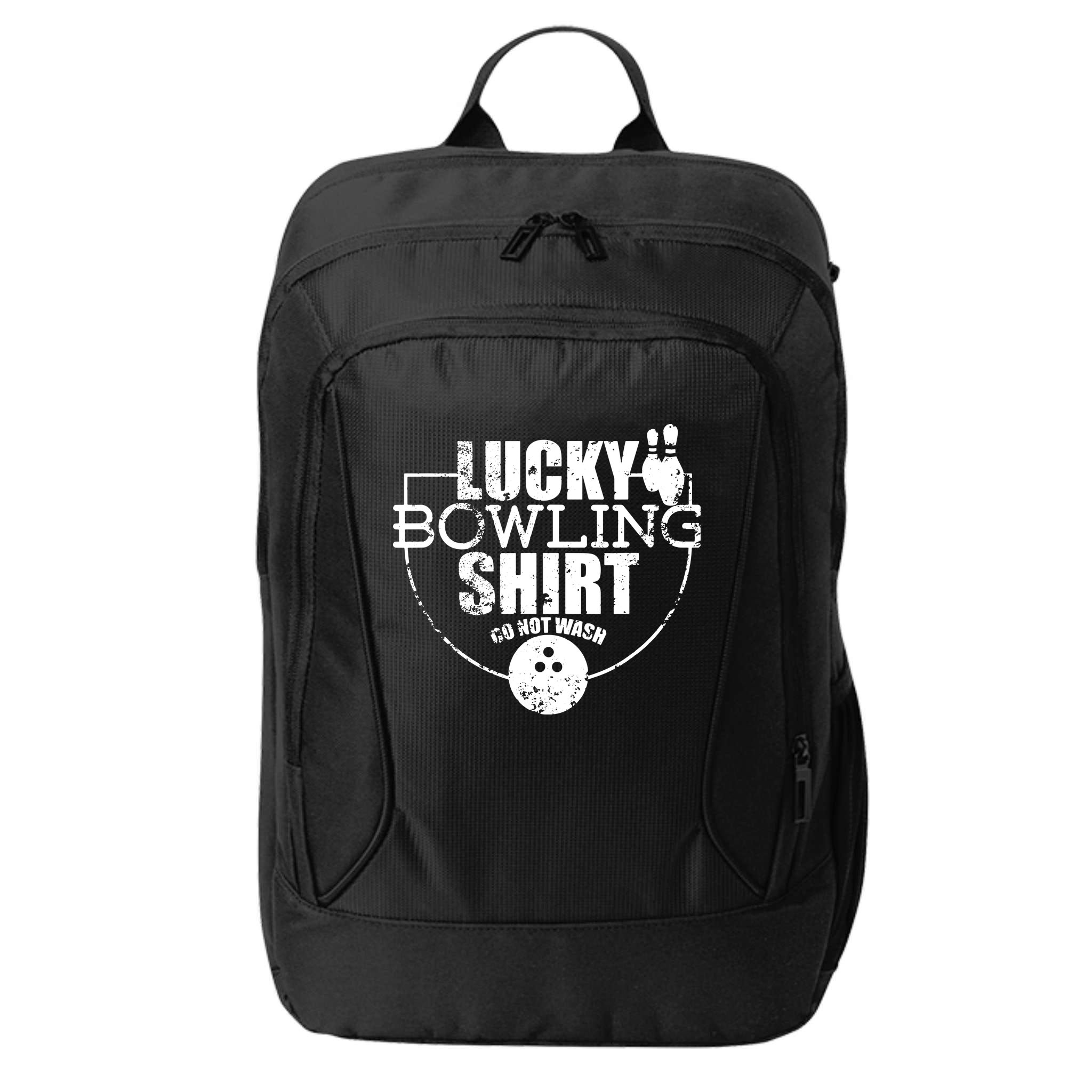 Lucky Bowling Do Not Wash Funny Quote For Bowlers City Backpack