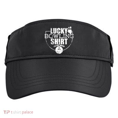 Lucky Bowling Do Not Wash Funny Quote For Bowlers Adult Drive Performance Visor
