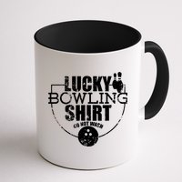 Lucky Bowling Do Not Wash Funny Quote For Bowlers Mug