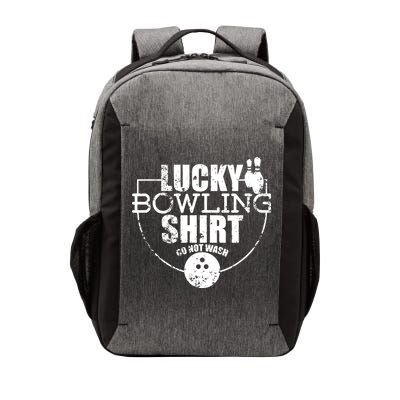 Lucky Bowling Do Not Wash Funny Quote For Bowlers Vector Backpack
