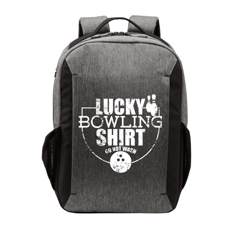 Lucky Bowling Do Not Wash Funny Quote For Bowlers Vector Backpack