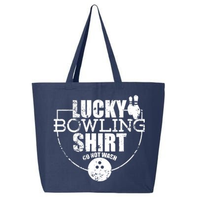 Lucky Bowling Do Not Wash Funny Quote For Bowlers 25L Jumbo Tote