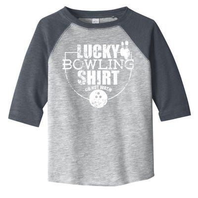 Lucky Bowling Do Not Wash Funny Quote For Bowlers Toddler Fine Jersey T-Shirt
