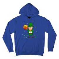 Leprechaun Basketball Dunk St Patricks Day Sports Meaningful Gift Hoodie