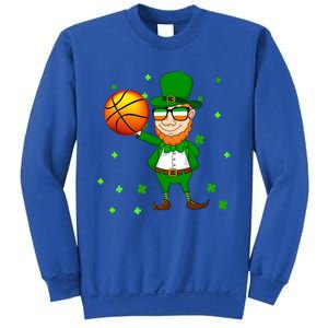 Leprechaun Basketball Dunk St Patricks Day Sports Meaningful Gift Sweatshirt