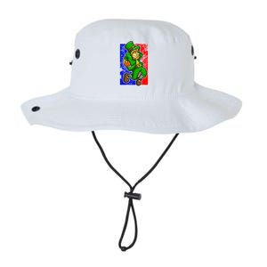 Leprechaun Basketball Dunk St Patricks Day Sports Gift Legacy Cool Fit Booney Bucket Hat